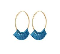 ELLI Orecchini 'Boho' blu / oro Donna ELLI One Size blu / oro