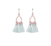 ELLI Orecchini 'Boho' oro rosé / grigio Donna ELLI One Size oro rosé / grigio
