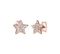 Elli - Orecchini da donna a forma di stella, con cristalli Swarovski, in argento Sterling 925