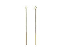 Elli - Orecchini da donna con stella, basic e alla moda, in argento sterling 925