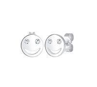 Elli - Perno Facciacon Cristallo in Argento Sterling 925 Orecchini 1 pieces female