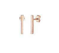 Elli Orecchini Donna Argento 925 e placcato Oro, colore: rosa, cod. 0305351817