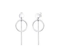 ELLI Orecchini 'Geo' argento, Taglia One Size