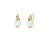 Elli Orecchini Fine Vintage Femminile con Cristalli Sintetici di Opale e in Argento 925