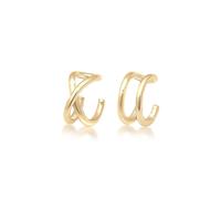 Elli Orecchini Donna Set Earcuff Tendenza in Argento Sterling 925