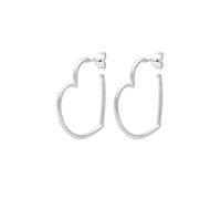 ELLI Orecchini 'Herz' argento Donna - Abbigliamento - Occasioni - Matrimonio - Per la madre della sposa - Scarpe e accessori - Gioielli ELLI One Size
