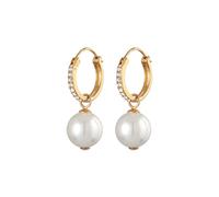 ELLI Orecchini oro / trasparente / bianco perla Donna - Abbigliamento - Occasioni - Matrimonio - Per la madre della sposa - Scarpe e accessori - Gioielli ELLI One Size