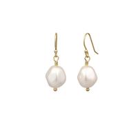 Elli - Orecchini Pendenti Perla Sintetica Bianca 925 Sterling Silver 1 pieces female