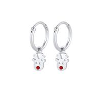 ELLI Orecchini rosso / argento Donna ELLI One Size