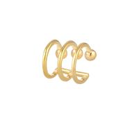 Elli - Palle Auricolari con Morse Auricolare Basic in argento sterling 925 Earcuff 1 pieces female