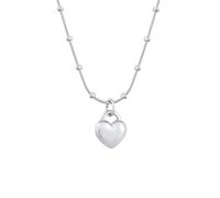 Elli - Palline con ciondolo a forma di cuore in argento sterling 925 Collane 1 pieces female