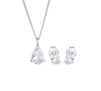 Elli - pendenti con pietre di zircone in argento sterling 925 Parure gioielli 1 pieces female