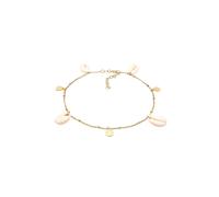 Elli - Perla Sintetica con Zirconi Neri in Argento 925 Cavigliere 1 pieces female