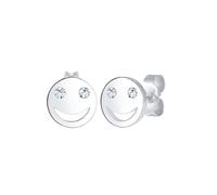 Elli - Perno Facciacon Cristallo in Argento Sterling 925 Orecchini 1 pieces female