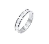 Elli PREMIUM - Anello con sigillo rettangolare lucido basic massiccio in Argento Sterling 925 Anelli 1 pieces female