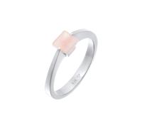 Elli PREMIUM - Anello con pietra preziosa Capelli d'angelo in argento sterling 925 placcato oro Anelli 1 pieces female