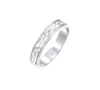 Elli PREMIUM - Anello con sigillo rettangolare lucido basic massiccio in Argento Sterling 925 Anelli 1 pieces female