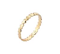 Elli PREMIUM - Anello Cuore 375 Oro Giallo Anelli 1 pieces female