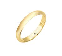 Elli Premium Anello Fede Nunziale da Donna in Oro Giallo 9K