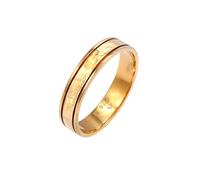 Elli PREMIUM - Anello con sigillo rettangolare lucido basic massiccio in Argento Sterling 925 Anelli 1 pieces female