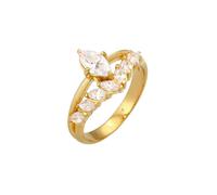 ELLI PREMIUM Anello oro / trasparente Donna ELLI PREMIUM 58