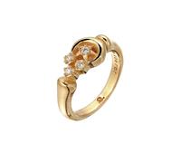 Elli PREMIUM - Anello Stella Topazio Bianco Taglio Diamante 925 Sterling Silver Anelli 1 pieces female
