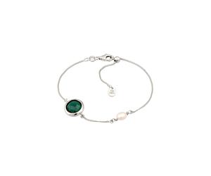 Elli PREMIUM - Bracciale con perle Quarzo Verde 925 Sterling Silver Bracciali e Braccialetti 1 pieces female