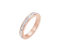 Elli PREMIUM - Cuore con Corona di Cristalli per Bambini in Argento 925 Anelli 1 pieces female