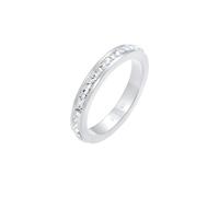 Elli PREMIUM - Cuore con Corona di Cristalli per Bambini in Argento 925 Anelli 1 pieces female