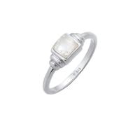 Elli PREMIUM - Orecchini in stile organico barocco con le perle coltivate d'acqua dolce in argento sterlino 925 placcato oro Anelli 1 pieces female