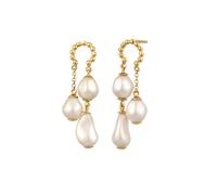 Elli PREMIUM - Orecchini Perla Sintetica Bianca 925 Sterling Silver 1 pieces female