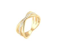 Elli Premium Ring Ring Wrap Crystals 925 Sterling Silver