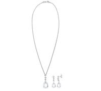 ELLI PREMIUM Set di gioielli argento / trasparente Donna ELLI PREMIUM One Size