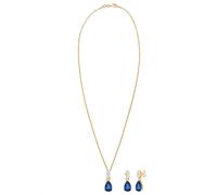ELLI PREMIUM Set di gioielli 'Vintage' blu scuro / oro Donna ELLI PREMIUM One Size