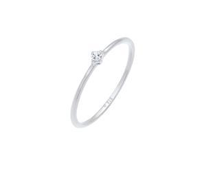 Elli PREMIUM - Sole Splendente Stile Astro in Argento 925 Anelli 1 pieces female