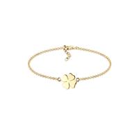 Elli - Quadrifoglio Simbolo Talismano Regolabiled in Argento Sterling 925 Bracciali e Braccialetti 1 pieces female