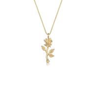 Elli - Rosa Ciondolo in argento sterling 925 Collane 1 pieces female