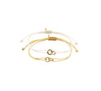 Elli - Set Bracciali Cerchio 925 Sterling Silver Gold-plated Bracciali e Braccialetti 1 pieces female