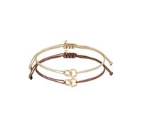 Elli - Set Bracciali Cerchio 925 Sterling Silver Gold-plated Bracciali e Braccialetti 1 pieces female