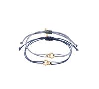 Elli - Set Bracciali Cerchio 925 Sterling Silver Gold-plated Bracciali e Braccialetti 1 pieces female