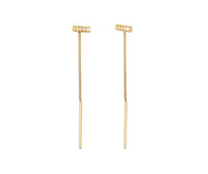 Elli - Set di 2 Cuori Memoire con Zirconi in Argento 925 Orecchini 1 pieces female