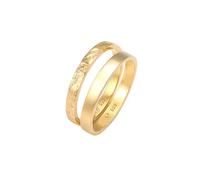 Elli - Set di Base Look Martellato Combinabile in Argento Sterling 925 Anelli 1 pieces female