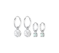 ELLI Set di gioielli argento / trasparente Donna ELLI One Size