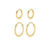 Elli - Set Orecchini 925 Sterling Silver Creoles 1 pieces female