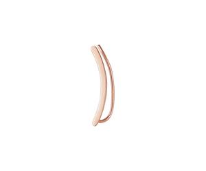 Elli - Singolo Earclimber a volta tendenza blogger in Argento Sterling 925 Orecchini 1 pieces female