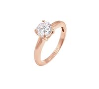 Elli - Solitario Classico con Cristalli di Zirconia in Argento Sterling 925 Anelli 1 pieces female