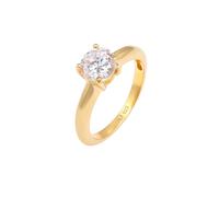 Elli - Solitario Classico con Cristalli di Zirconia in Argento Sterling 925 Anelli 1 pieces female
