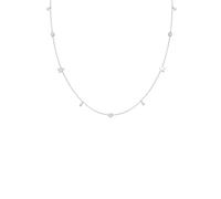 Elli - Solitario Stelle con Cristalli in Argento Sterling 925 Collane 1 pieces female