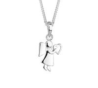 Elli - Talismano Cuore Angelo in Argento Sterling 925 Collane 1 pieces female
