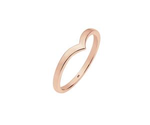 Elli - V-Forma Impilamento Tendenza in Argento Sterling 925 Anelli 1 pieces female